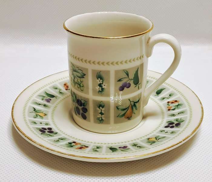 Royal Doulton Tapestry Fine Bone China Demitasse Cup & Saucer TC 1024