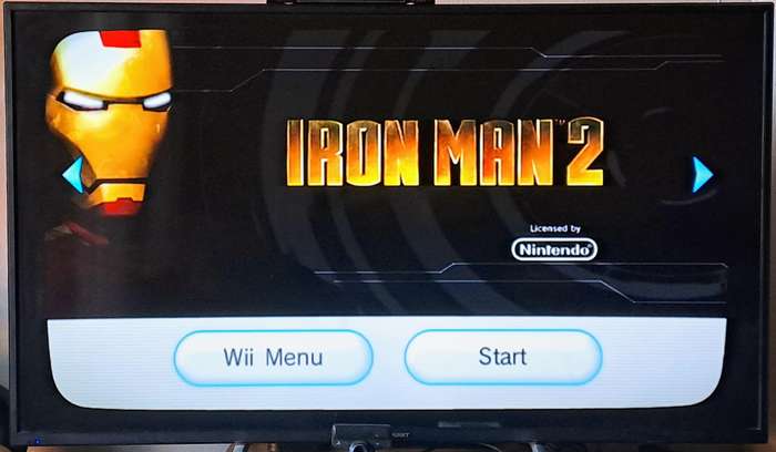 Iron Man 2 The Video Game - Nintendo Wii Game