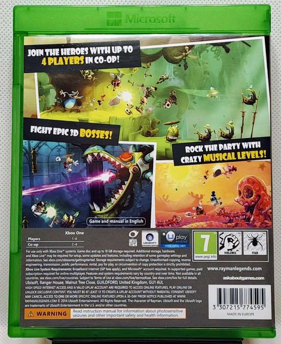 Rayman Legends - Microsoft Xbox One Game
