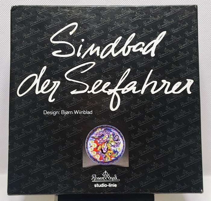Rosenthal Studio-Line Sindbad der Seefahrer Collectors Plate Motiv 2 by Bjørn Wiinblad