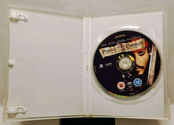 Pirates of the Caribbean The Curse of the Black Pearl (2003) - DVD (Region 2) (PAL)