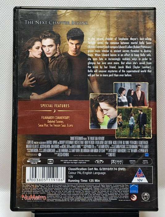 The Twilight Saga New Moon (2009) - DVD (Region 2) (PAL)