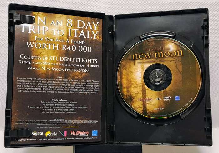 The Twilight Saga New Moon (2009) - DVD (Region 2) (PAL)
