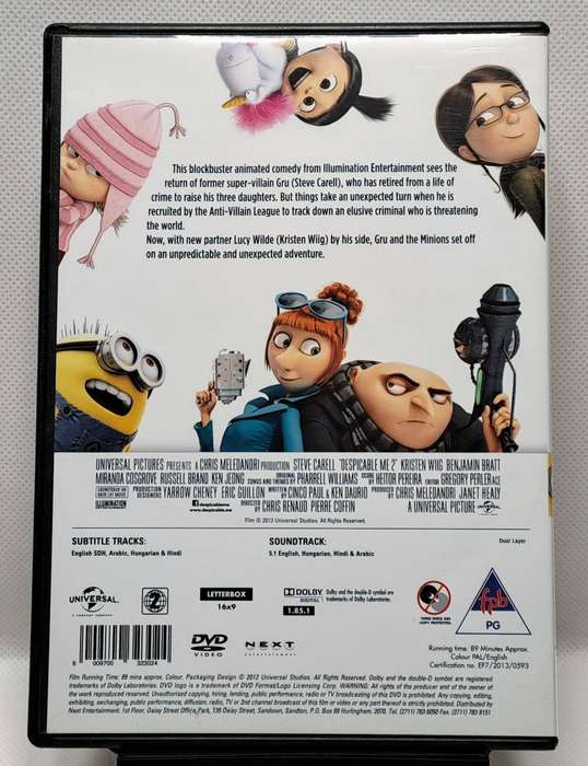 Despicable Me 2 (2013) - DVD (Region 2) (PAL)