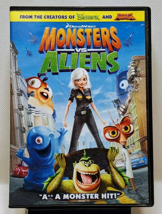 Monsters vs Aliens (2009) - DVD (Region 2) (PAL)