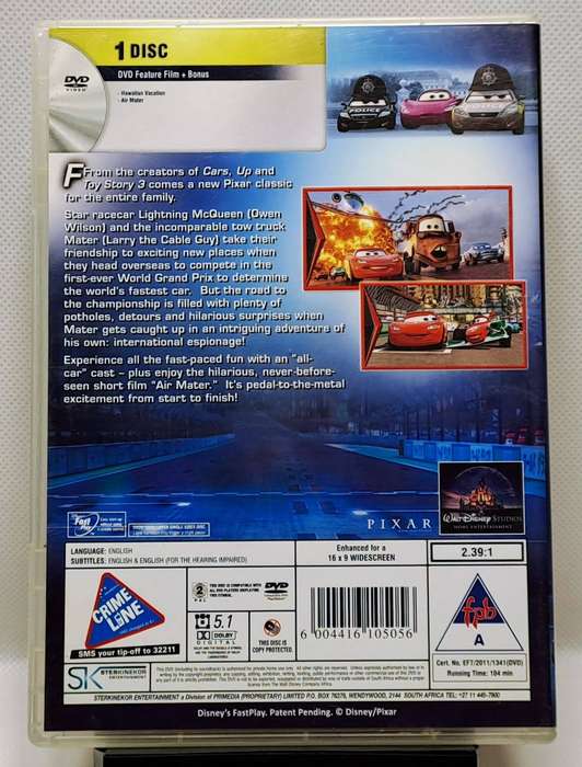 Cars 2 (2011) - DVD (Region 2) (PAL)