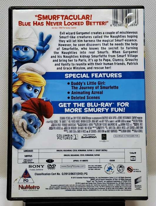 The Smurfs 2 (2013) - DVD (Region 2) (PAL)
