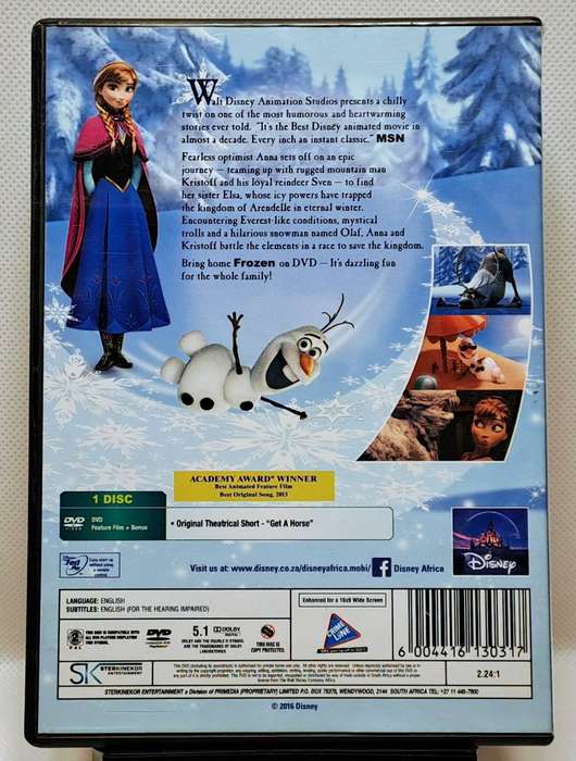 Frozen (2013) - DVD (Region 2) (PAL)