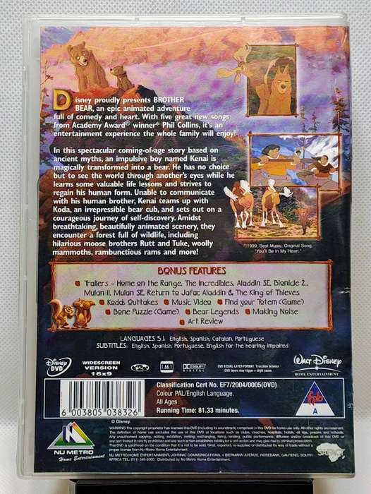 Brother Bear (2003) - DVD (Region 2) (PAL)