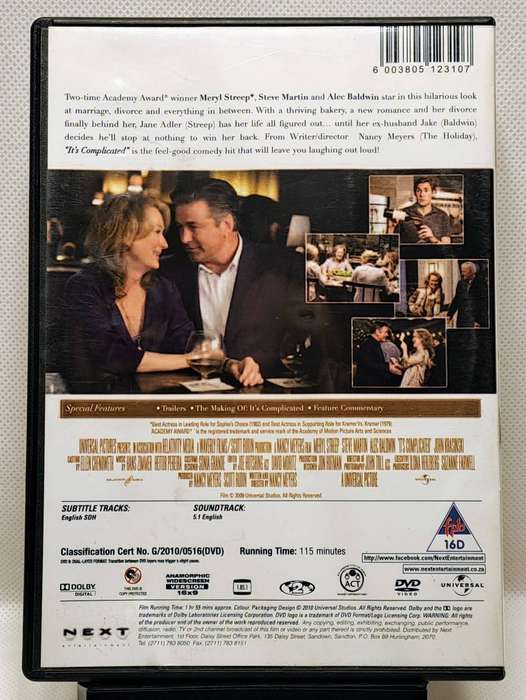 Its Complicated (2009) - DVD (Region 2) (PAL)