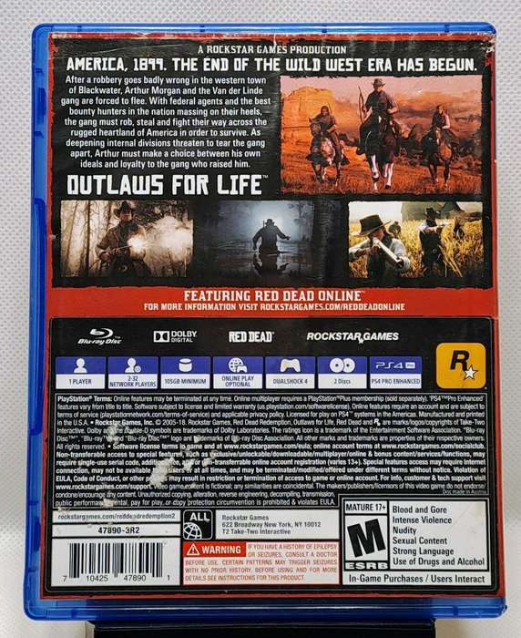 Red Dead Redemption 2 - Sony PlayStation 4 / PS4 Game