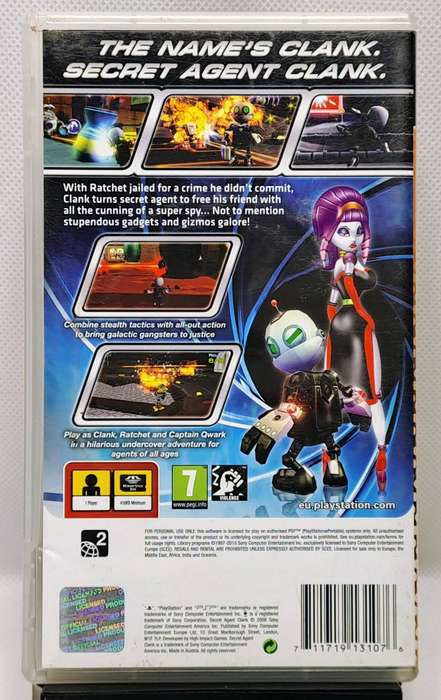 Secret Agent Clank - Sony PlayStation Portable / PSP Game (PSP Essentials)