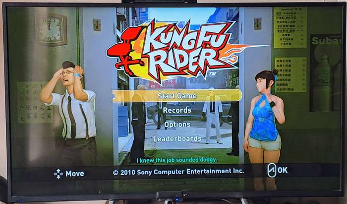 Kung Fu Rider - Sony PlayStation 3 / PS3 Game