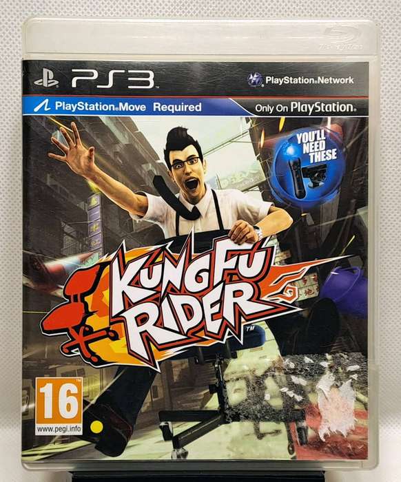 Kung Fu Rider - Sony PlayStation 3 / PS3 Game
