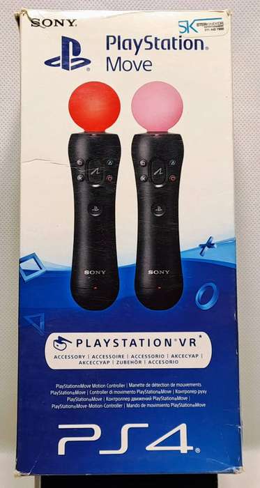 Sony PlayStation Move Controller Twin Pack for PS3 / PS4 / PSVR