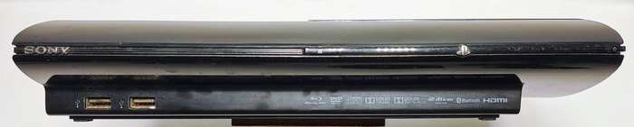 Sony PlayStation 3 / PS3 Super Slim Console (500GB)(CECH-4304A) with Controller & Games