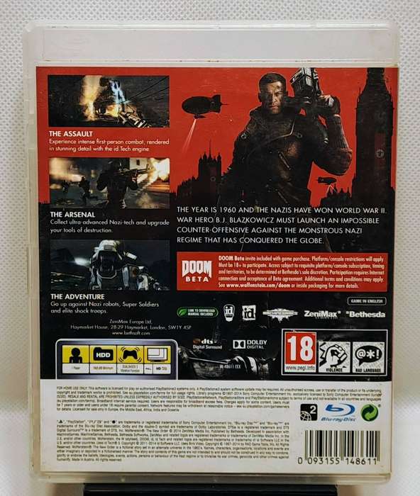 Sony PlayStation 3 / PS3 Slim Console (500GB)(CECH-2504A) with Controller & Games