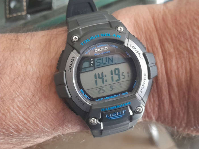 New old stock  Casio Solar.