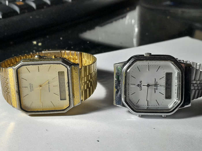 For the love of vintage digi-ana watches. Japan.