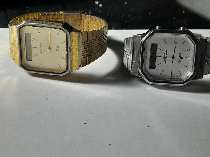 For the love of vintage digi-ana watches. Japan.