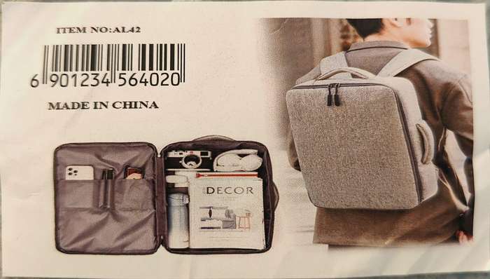 USB Charging Port Laptop Backpack |  15.6' Laptop Size