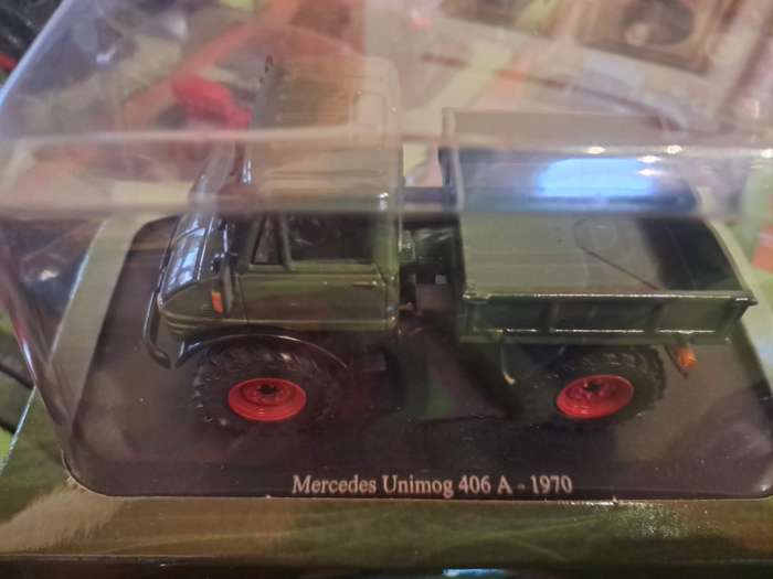 Complete set of Hachette series of diecast model tractors.