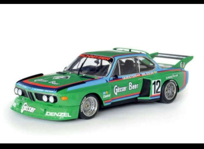 Mini champs 1/18 180762012 bmw 3.5 csl gr 5 winner 6h zeltweg 1976