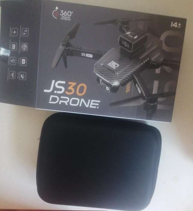 4K UHD Dual Cam Drone, 360° Obstance Avoidance Edition, Flash Lights, Remote control, Carry Case