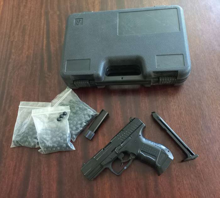 WATHER CAST STEEL GAS PISTOL P99 RAM - MADE IN GERMANY
