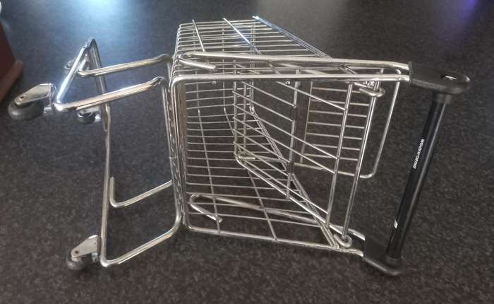 Miniature Grocery Trolley
