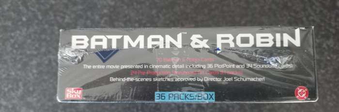 BATMAN FOREVER TRADING CARDS SEALED BOX  [FLEUR  1995 ULTRA]