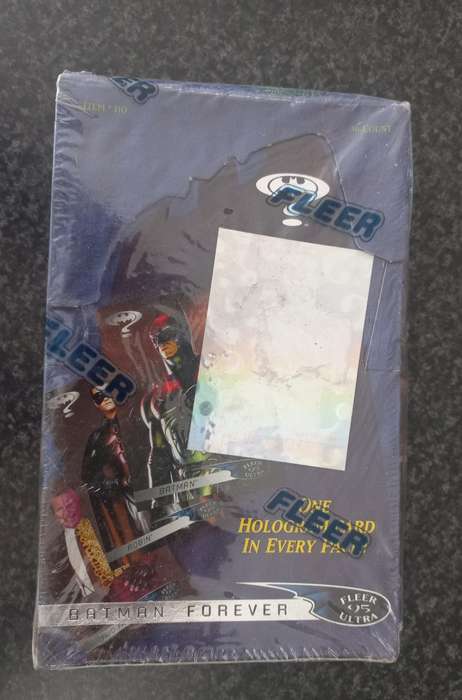 BATMAN FOREVER TRADING CARDS SEALED BOX  [FLEUR  1995 ULTRA]