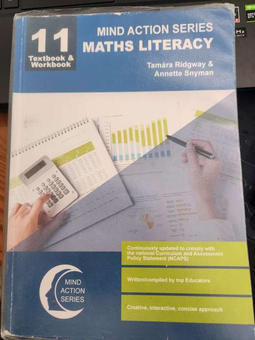 Mind Action Series Maths Literacy Textbook Grade 11