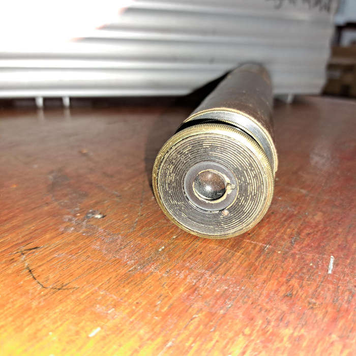 Brass telescope