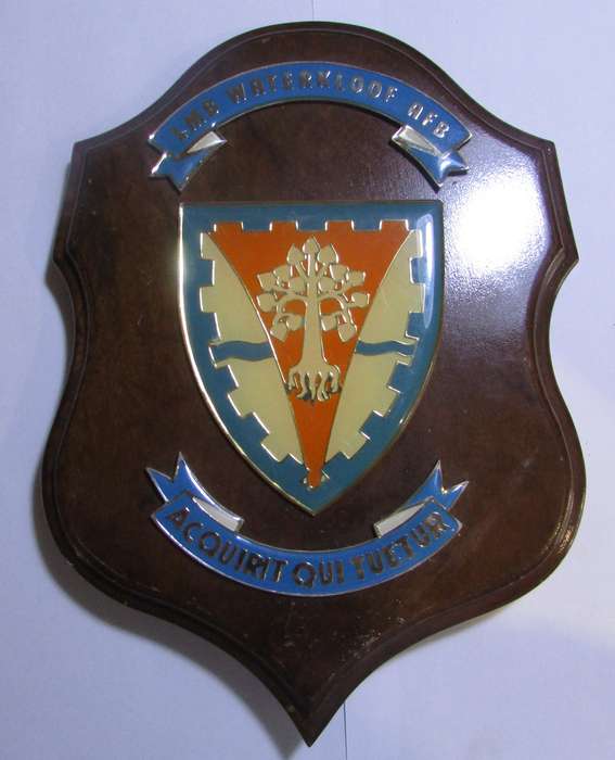 SADF - SAAF Plaque