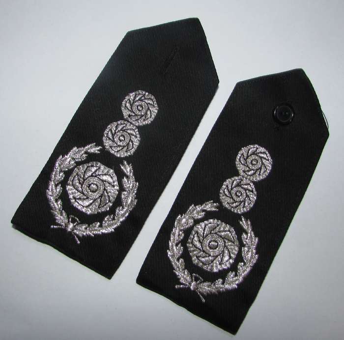 Fire and Rescue Rank Epaullete Pair