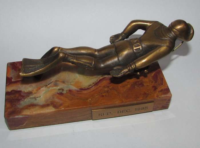 Special Piece - Diving Trophy Given to the South African Special Forces ( Recces )