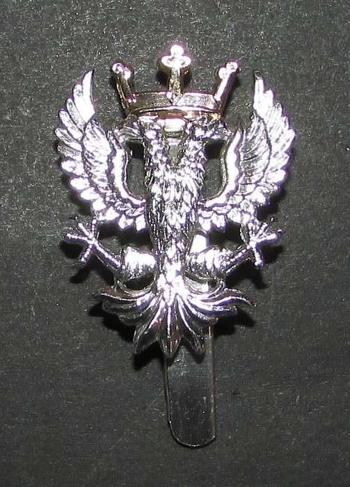 International - British Army Staybrite Cap Badge - The Mercian Brigade and Mercian Volunteers
