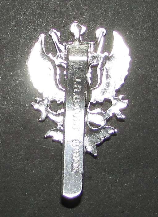 International - British Army Staybrite Cap Badge - The Mercian Brigade and Mercian Volunteers