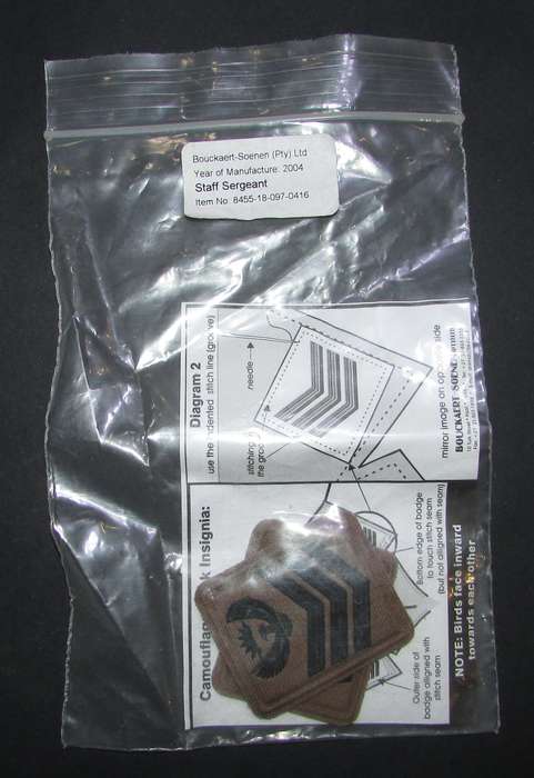 SANDF - Collar Ranks