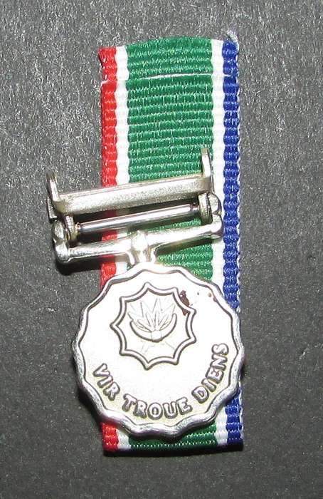 SADF - Good Service Miniature Medal ( 20 Years )