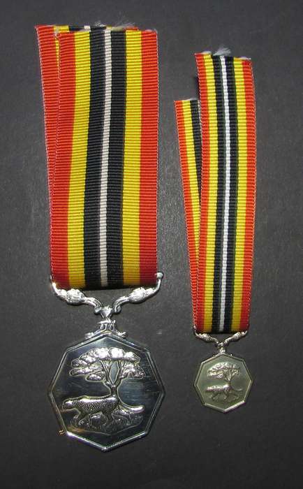 SADF - Full Size Southern Africa Medal with Miniature