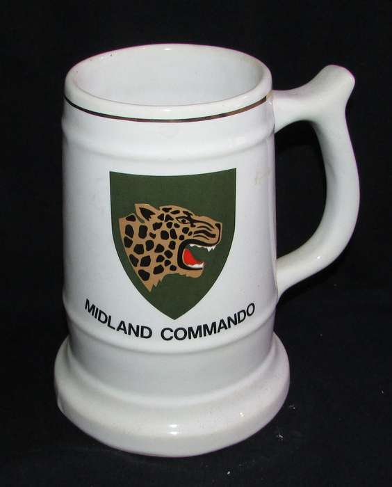 SADF - Midland Commando Commemorative Beer Mug