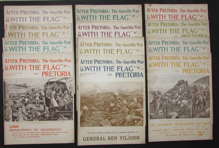 Complete Issue 1 to 72 - With the Flag to Pretoria Magazine Collection ( Boer War )