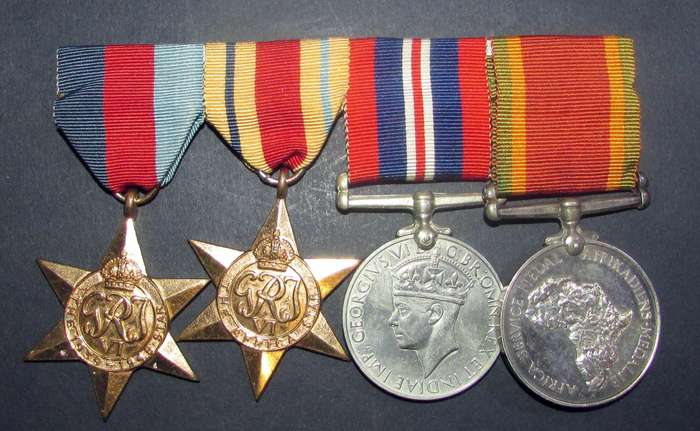 Full Size World War Two Group of 4:126444 R.H.Marais
