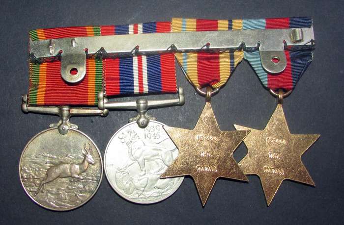 Full Size World War Two Group of 4:126444 R.H.Marais