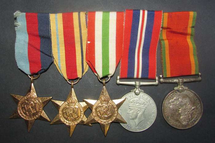 Full Size World War Two Group of 5:99648 W.Wark