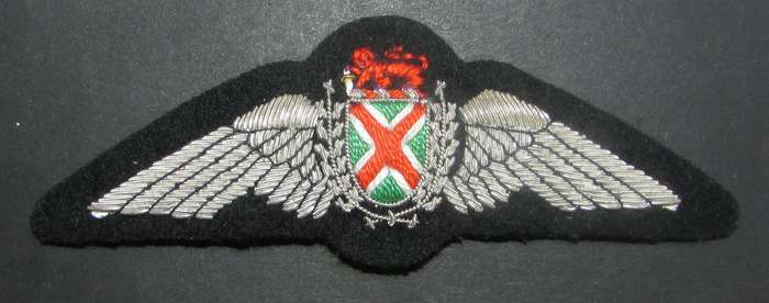 SADF - Commando Pilot Bullion Wire Wing