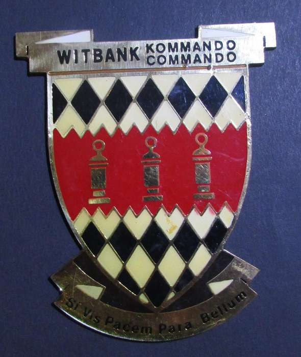 SADF - First City Regiment Plaque Crest
