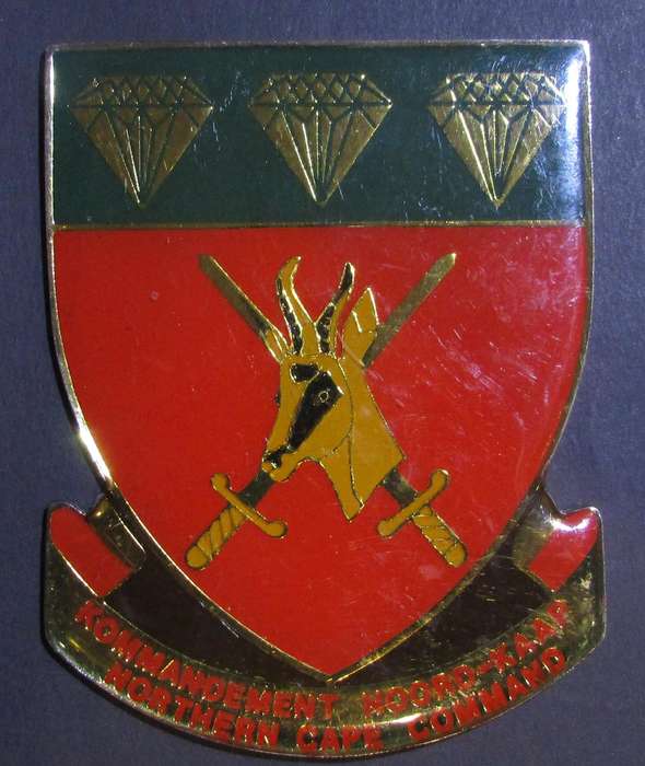 SADF - Northern Cape Command Plaque Crest